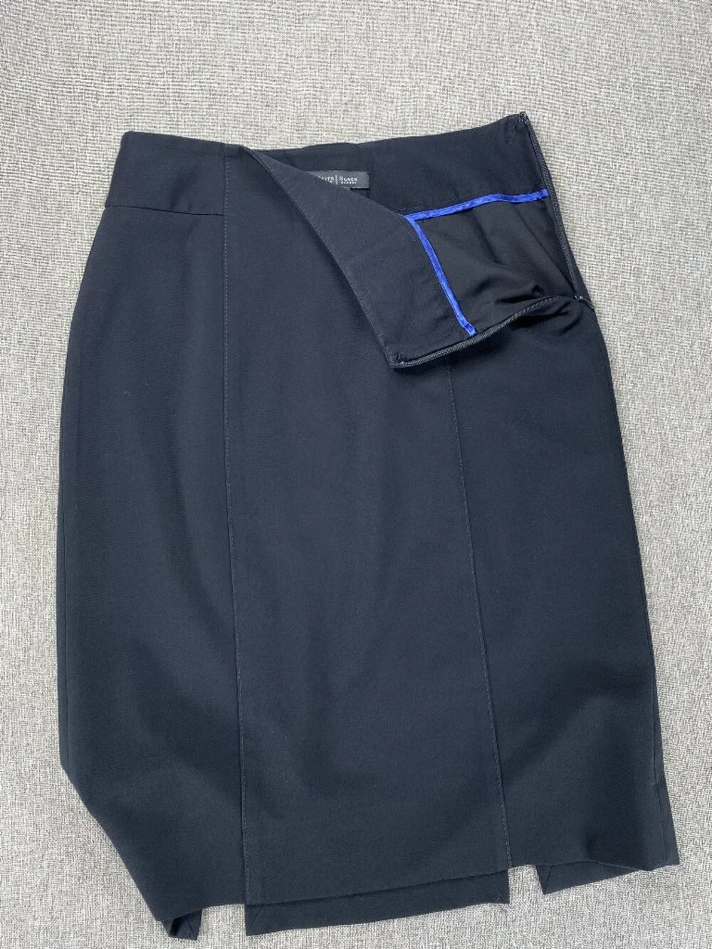 White House Black Market Pencil Skirt Women's 2 Black Office Casual - Picture 6 of 12
